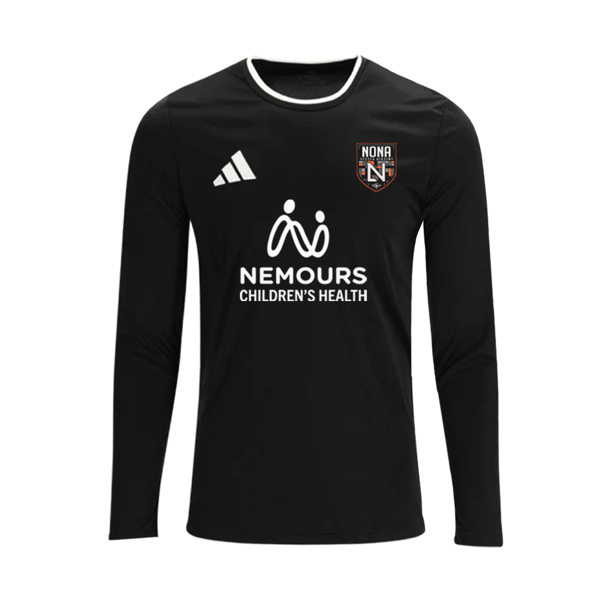 Adidas - Entrada 26 Long Sleeve Jersey - Black